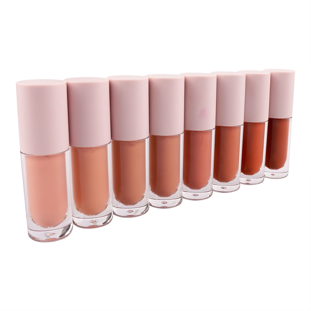 Wholesale High Quality Matte Nude Liquid Lipstick Private Label Lip Gloss Waterproof Vegan Cosmetics 