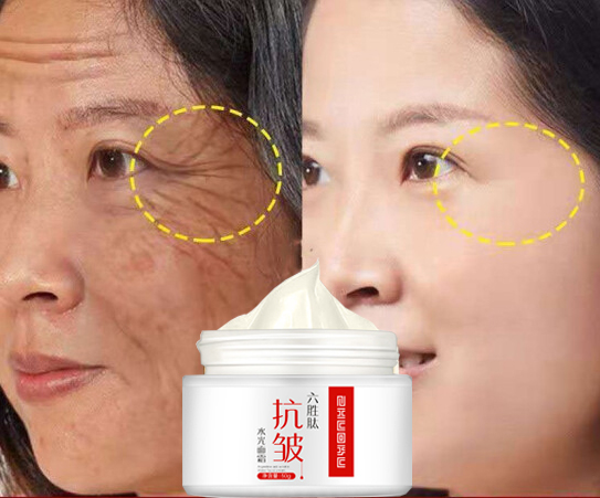 Six Peptide Anti Wrinkle Face Cream Beauty Anti Wrinkle Whitening Cream Skin Spot Lightening Cream Oem Cosmetics 