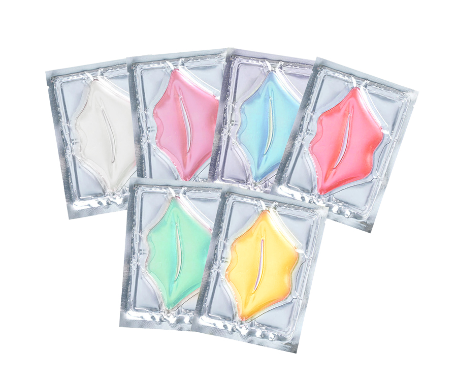 Private Label Korean Plump Lipmask Beauty Moisturizing 24k Gold Collagen Crystal Lip Mask For Lip Care 