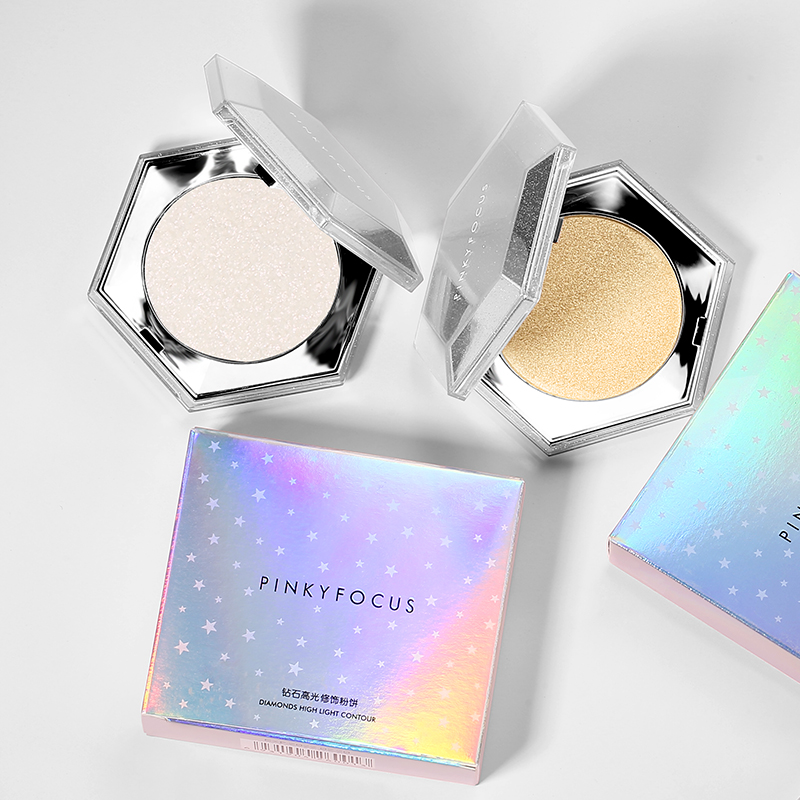 2022 New Arrive Makeup Cosmetic Diamond Highlighter Powder Private Label 