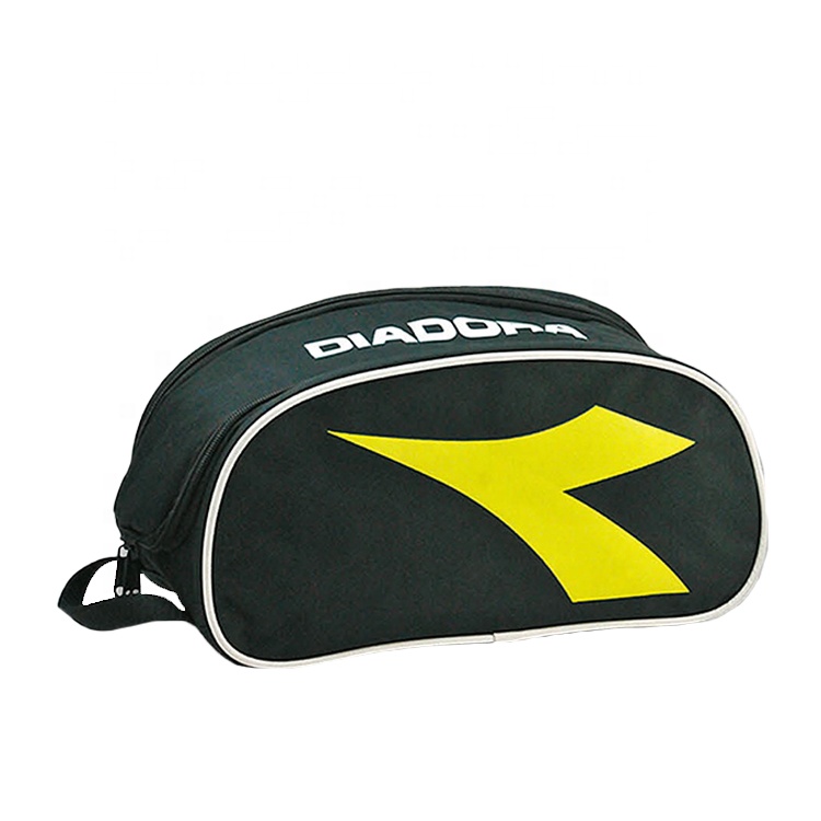Cheap Promotional Sport Soccer Or Basketball Or Golf Gym Outdoor Shoes Bag With Zipper Closure Shoe Bag 