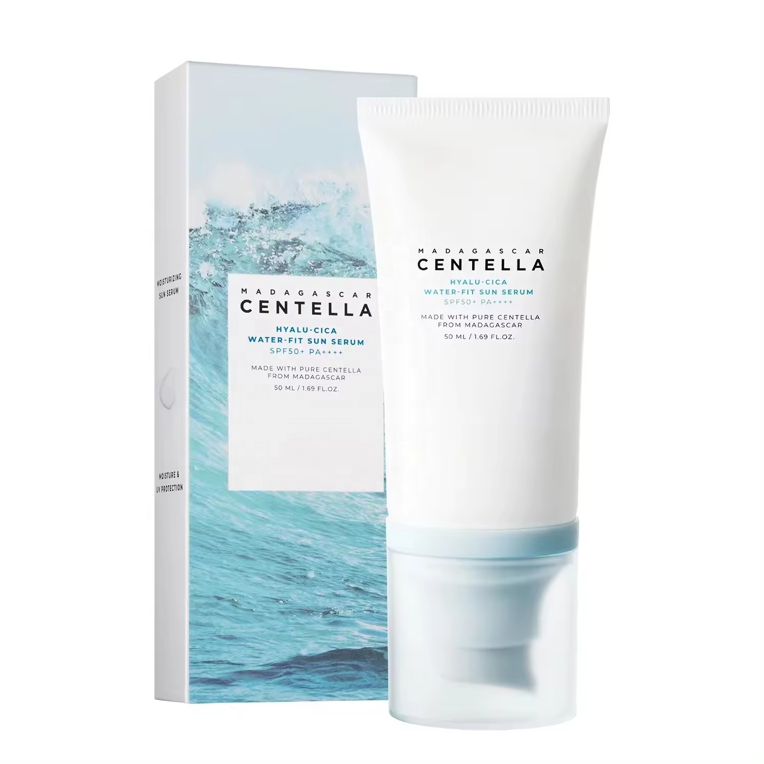 Korean Skin Care Sunscreen Beauty Products Hydrate Lightweight Moisturizing Cosmetics Centella Sunscreen 