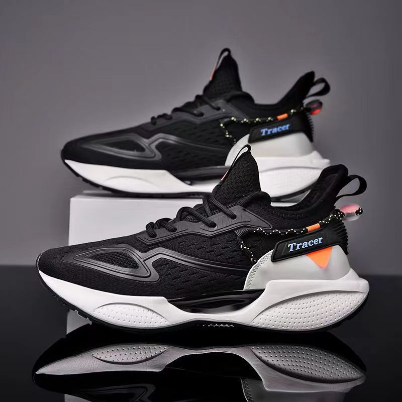 Hongyan Mesh Men's Shoes Breathable Men's Casual Running Shoes Fashion Sports Shoes 