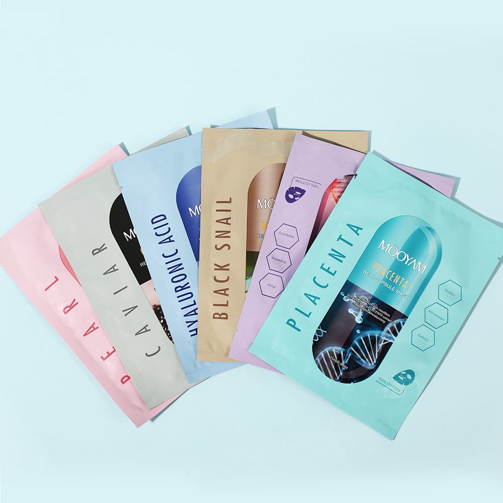 Private Label Beauty Face Maskss Brightening Facial Mask Sheet Skin Care Moisturizing Hydrating Whitening Anti-aging Face Mask 