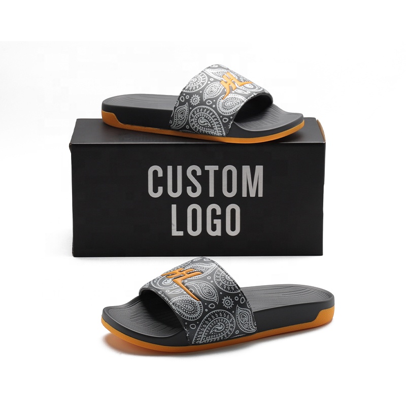 Xsheng Factory Price Slides Slippers Custom Logo Sandal Design-your-own-slippers 5 Star Slippers Design Unique Slide Fashion 